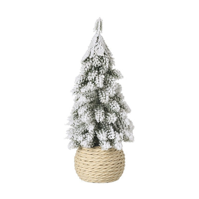 Small Snowy Christmas Tree Basket Base