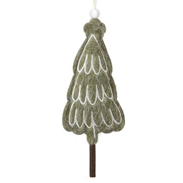 Felt Hanging Embroidered Tree