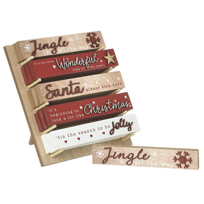 Wooden Christmas Sign