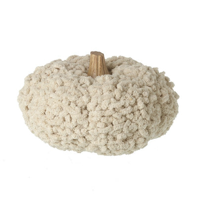 Small Looped Pumpkin With Wooden Stem
