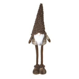 Tall Gonk with Brown Wool Hat