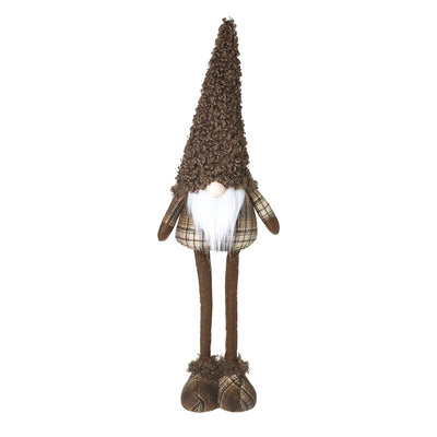 Tall Gonk with Brown Wool Hat