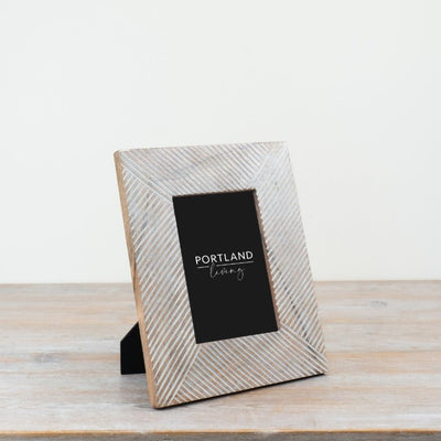 Whitewashed Photo Frame