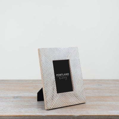 White Washed Picture Frame
