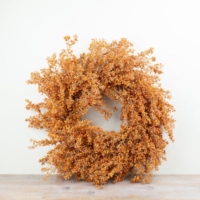 Warm Autumn Berry Decorative Wreath
