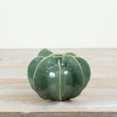 Green Sculptural Vase