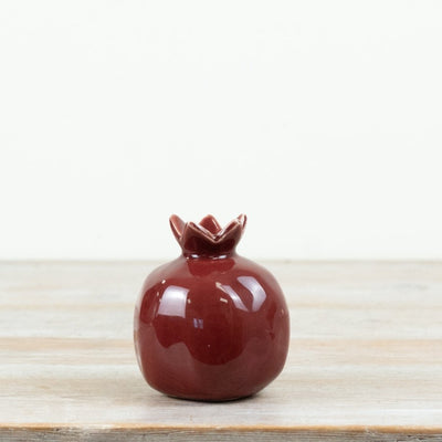 Deep Red Pomegranate Ornament
