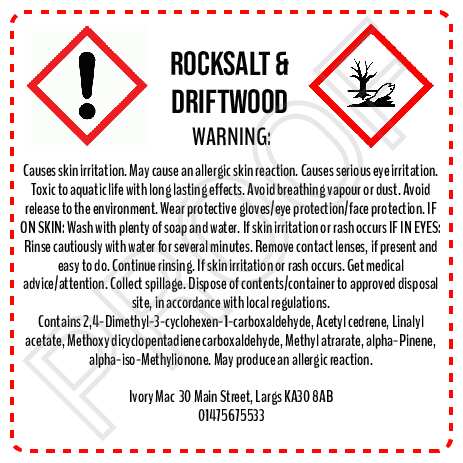 Safety information