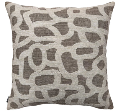 Malini Scribble Natural Cushion