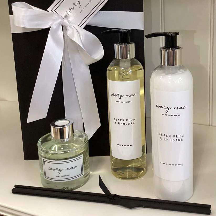 Luxury Hand Wash, Hand Lotion and Reed Diffuser Gift Box