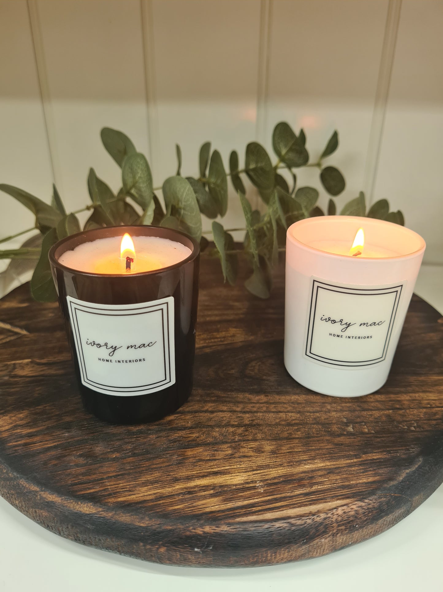 Black Plum and Rhubarb 9cl Votive Candle